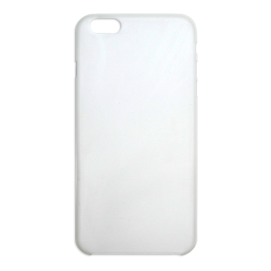 iPhone 12 Pro Max/6s Plus Ultrathin Phone Case - Frosted White - Click Image to Close