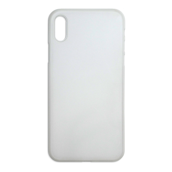 iPhone X Ultrathin Phone Case - Frosted White - Click Image to Close