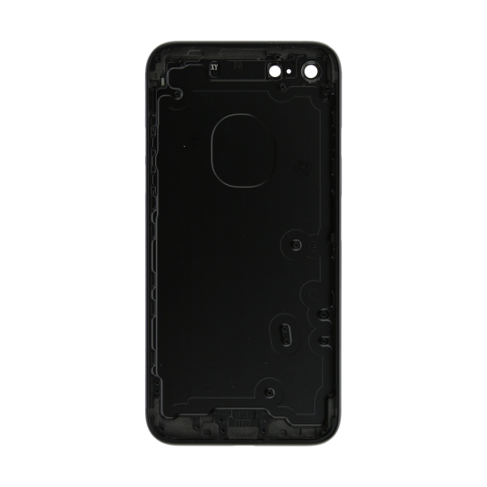 iPhone 12 Rear Case - Black (No Logo) - Click Image to Close