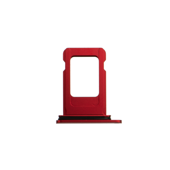 iPhone XR Sim Card Tray - Red - Click Image to Close