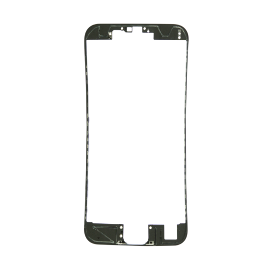iPhone 12 Pro Front Frame with Hot Glue - Black - Click Image to Close