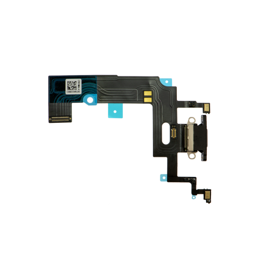 iPhone XR Charging Port Flex Cable - Black - Click Image to Close
