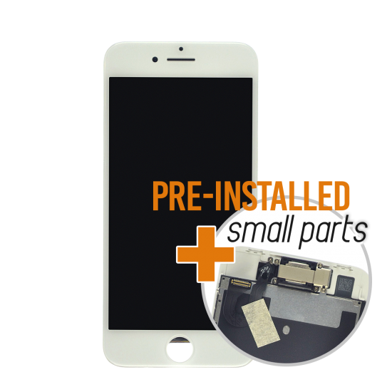 iPhone 12 Pro LCD Screen and Digitizer with Small Parts - White - Click Image to Close