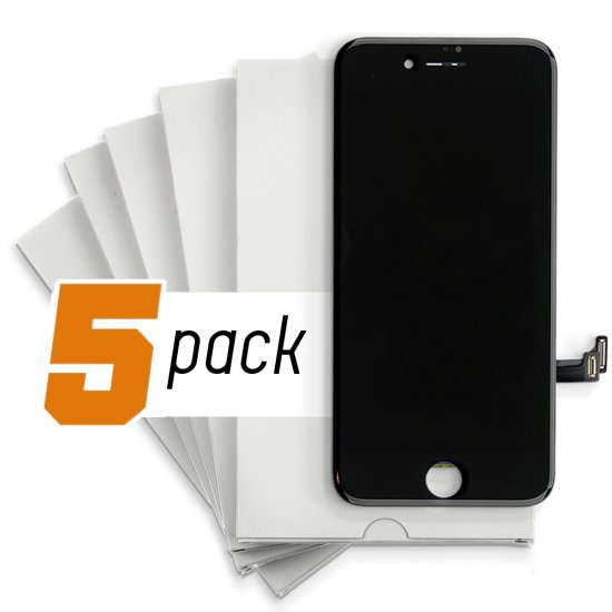 iPhone 12 Pro LCD Screen and Digitizer - Black (Aftermarket) (5-Pack) - Click Image to Close