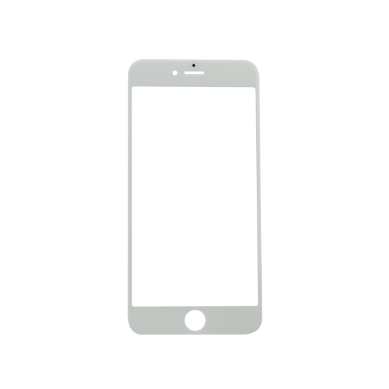 iPhone 12 Pro Max Glass Lens Screen - White - Click Image to Close