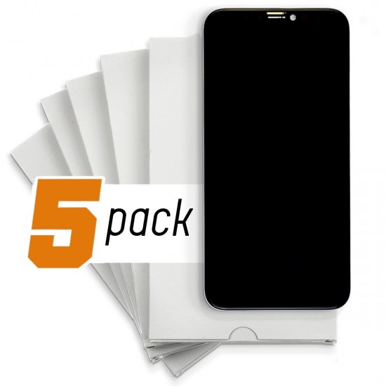 iPhone X LCD Screen and Digitizer (Aftermarket) (5-Pack) - Click Image to Close