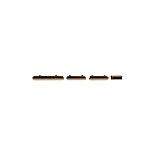 iPhone XS Max Button Set (Power/Switch/Volume) - Gold - Click Image to Close