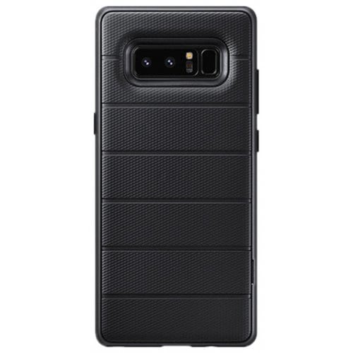 Cover Case for Samsung Galaxy Note 8 Heavy Duty Armor Holder Stand Shockproof - BLACK - Click Image to Close