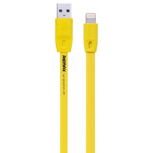 REMAX 1 Meter and 2 Meter Full Speed Data Cable - YELLOW - Click Image to Close