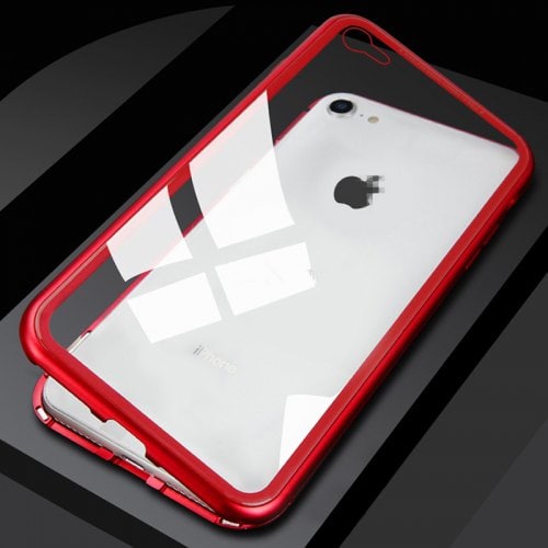 Magnetic King Mobile Phone Shell - RED - Click Image to Close