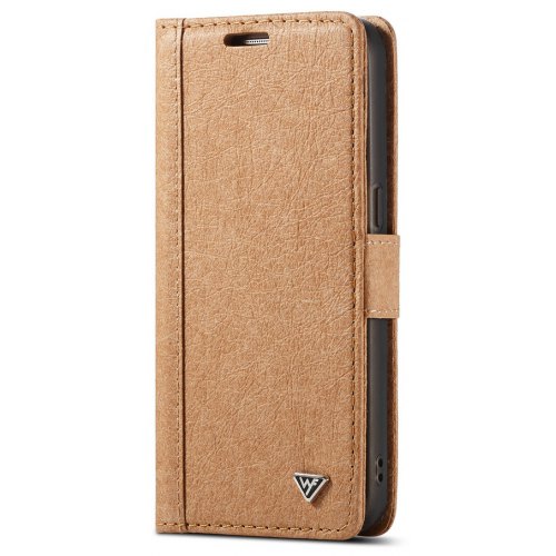 WHATIF for Samsung Galaxy S7 Detachable Wallet DIY Phone Case with Card Slots - BROWN - Click Image to Close