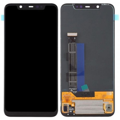 Black Screen Assembly for Xiaomi Mi 8 - BLACK - Click Image to Close
