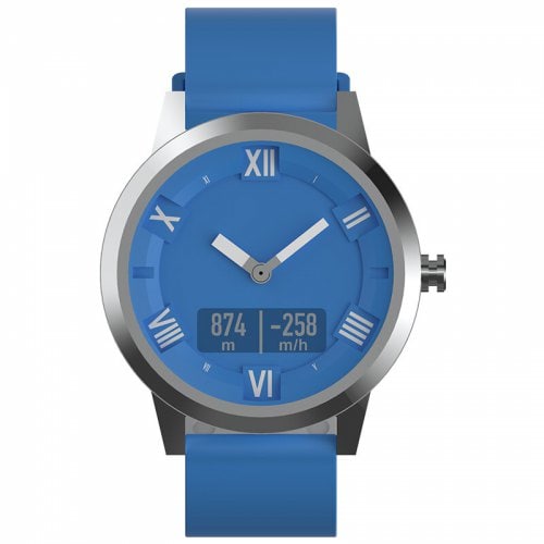 Lenovo Watch X Plus Double Layers Silicone Smart Watch Sports Version - SILK BLUE - Click Image to Close
