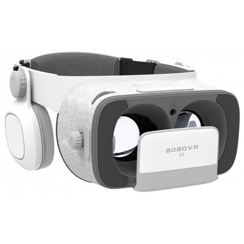 xiaozhai VR BOBOVR Z5 3D Glasses Headset with Controller - GREY AND WHITE - Click Image to Close