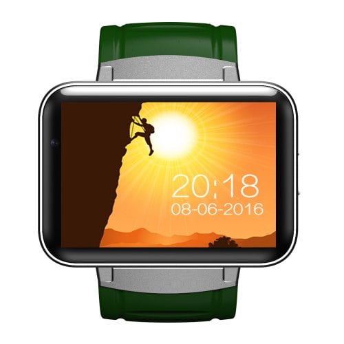 Smart Watch Support GPS Navigation Application Download - GREEN - Click Image to Close