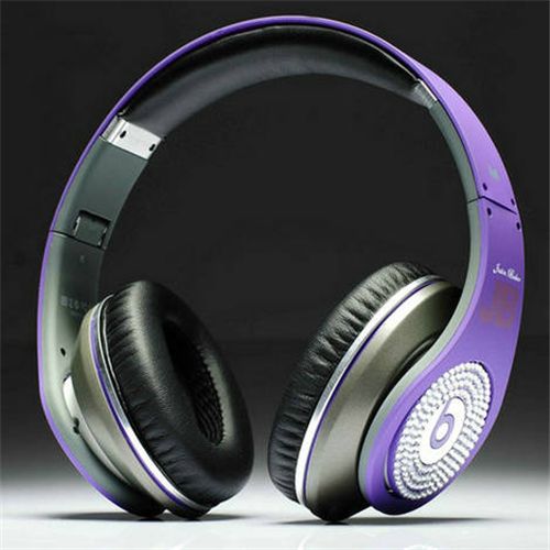 Beats By Dr Dre JustBeats studio Over-Ear Diamond Headphones - Click Image to Close