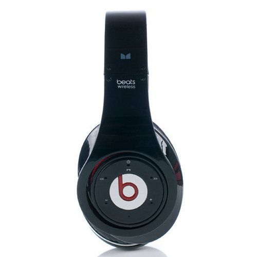 Beats By Dr Dre Studio Wireless Bluetooth Over-Ear Black Headphones - Click Image to Close