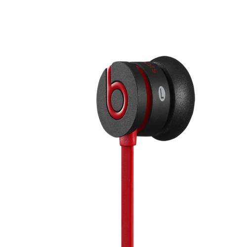 Beats By Dr Dre Black urBeats Headphones| Earbuds with Built-In Mic - Click Image to Close
