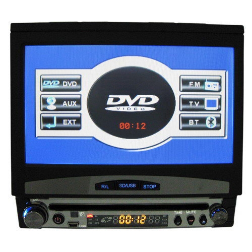 7 Inch Touch Screen Car DVD Player - TV - Anti Shock - Hands-free Function - Click Image to Close