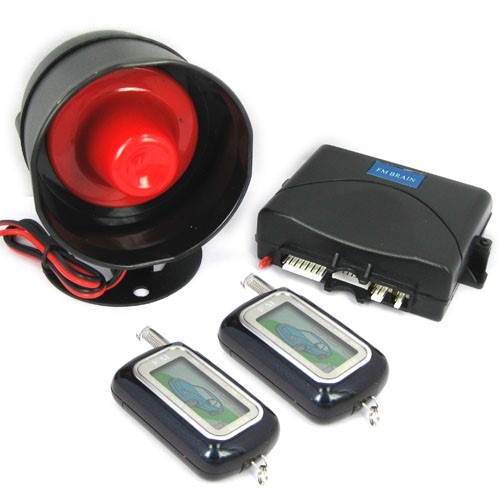 LED Indicator Two-way LCD Vehicle Security and Engine Starter System - Click Image to Close