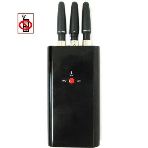 Portable Cell Phone Jammer (GSM,CDMA,DCS,PHS,3G) - UP to 6 Meters Range - Click Image to Close