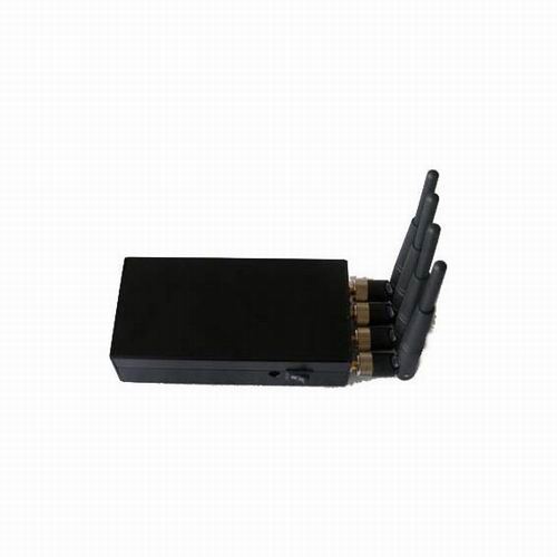 Portable High Power 4W Mobile phone signal Jammer (CDMA,GSM,DCS,PHS,3G) - Click Image to Close