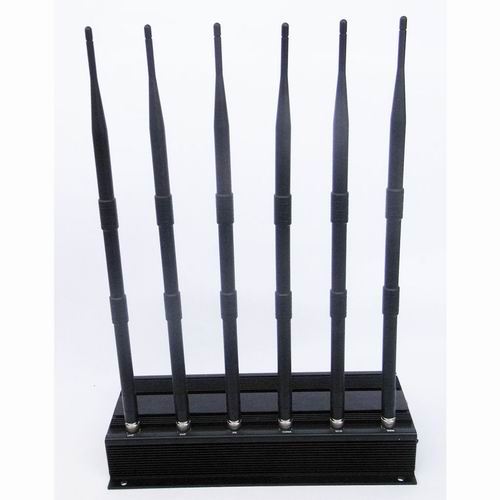 15W High Power 6 Antenna Cell Phone,WiFi,3G,UHF Jammer - Click Image to Close