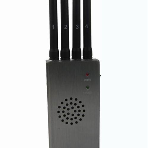 High Power Portable GPS and Cell Phone Jammer with Carry Case - Click Image to Close