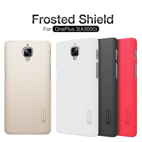 Nillkin Super Frosted Shield Case for OnePlus 3 - Click Image to Close