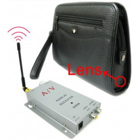 Wireless Spy Camera Brief Case With Transmitter - Click Image to Close