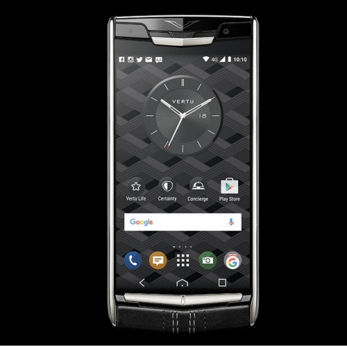 Vertu Signature Touch Jet Calf Clone Android 11.0 Snapdragon 821 4G LTE luxury Phone - Click Image to Close