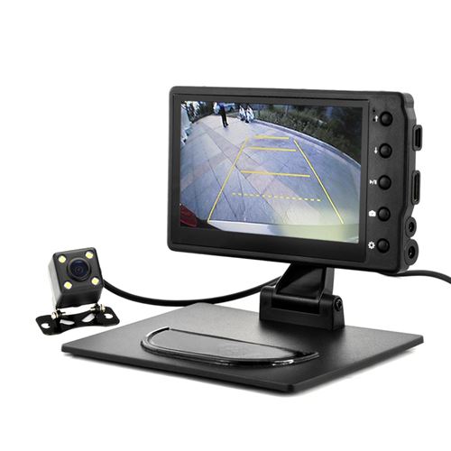 Car Black Box DVR With Wireless Reversing Camera - 1080p HD Recording, 4.3 Inch Screen - Click Image to Close