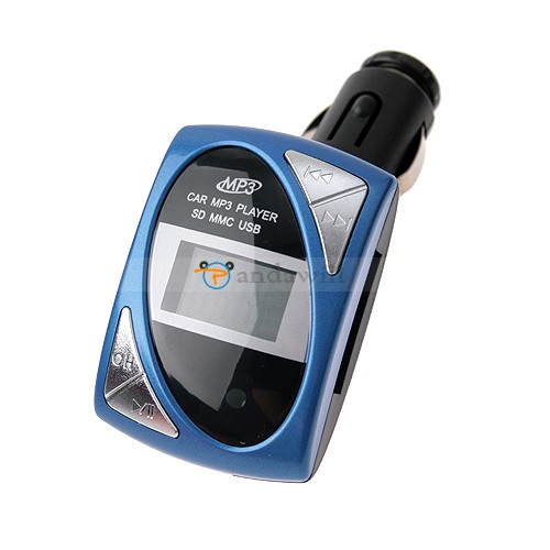 Vehicle Car Charge FM Transmitter MP3 Player With USB TF SD MMC Card Slot - Click Image to Close