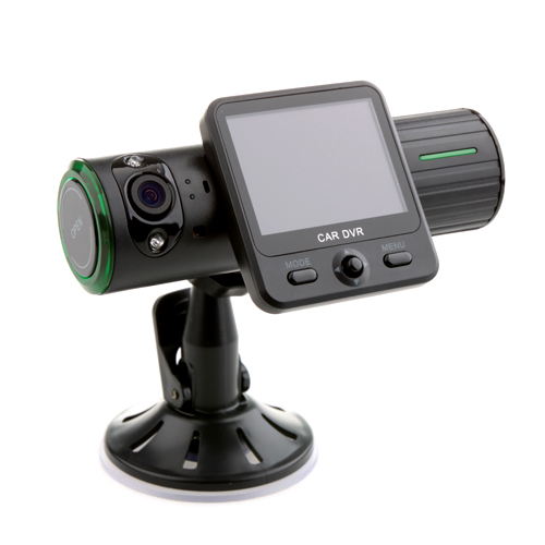 X6000 HD Car Camcorder DVR Dual Lens 120 Wide Angle GPS G-sensor - Click Image to Close