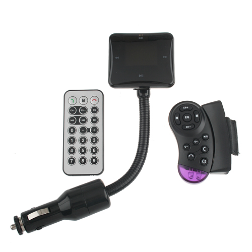 Strong Stereo Bluetooth Handsfree Car FM Modulator +FM Transmitter+Car Charger - Click Image to Close