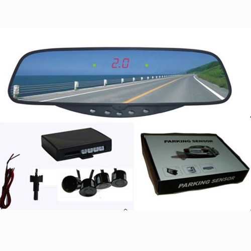 RD017C4 Rearview Mirror LED Display Parking Sensor System - Click Image to Close