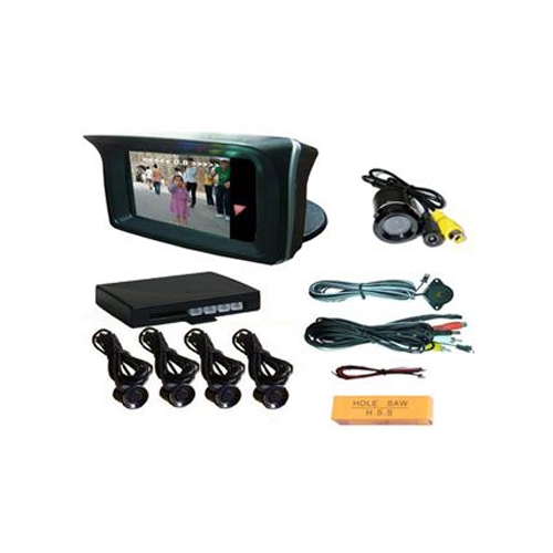 RD729SC4 Video Parking Sensor With Camera And 2.3" TFT Monitor - Click Image to Close