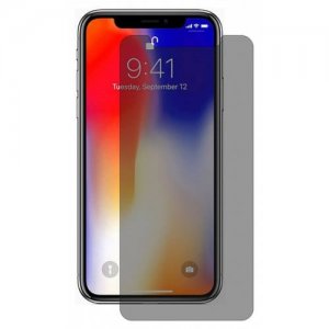 Hat - Prince 0.26mm 9H 2.5D Tempered Glass Screen Protector for iPhone XS Max - DARK GRAY