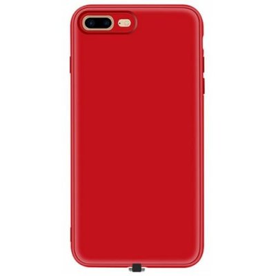 Multi-function Wireless Charging Receiver Case for iPhone 12 Pro Max - RED