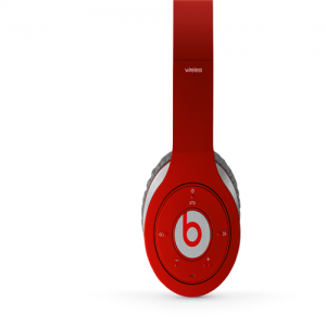 Beats By Dr Dre Wireless Bluetooth Over-Ear Red Headphones