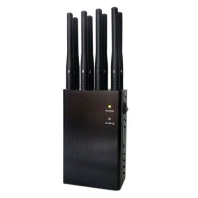 8 Antenna Handheld Jammers WiFi GPS VHF UHF and 3G 4GLTE Phone Signal Jammer