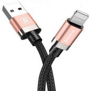 Baseus USB-A to 8 Pin Charging Data Cable for iPhone XS - XR - XS MAX - ROSE GOLD