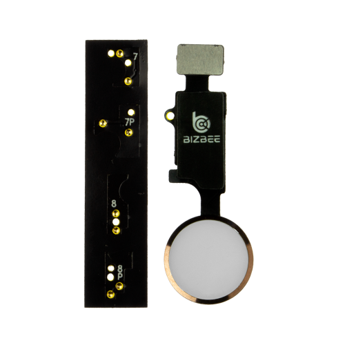 iPhone 12/12 Pro Max/8/12 Pro Max Universal Home Button Flex Cable with Return Function - Rose Gold