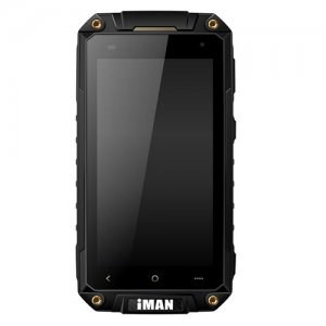 iMAN i6800 Smartphone 4.7'' HD Screen MTK6582 Quad Core Android 11.0 1G/8GB IP67 Waterproof - Black