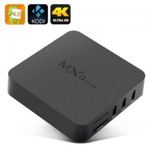 MXQ Plus 6.0 TV Box - android 12.0, Amlogic S905 CPU, Kodi 15.2, 4Kx2K, HDMI 2.0, 4 USB Ports, SPDIF