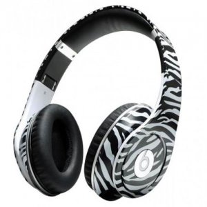 Beats By Dr. Dre Studio Zebra Stripe Limited Edition Over-Ear Headphones