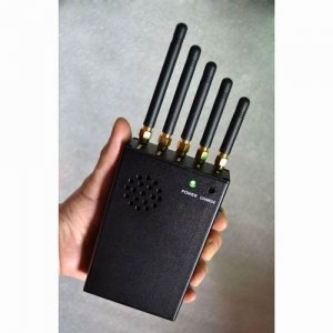 3W Handheld Phone Jammer & WiFI Jammer & GPS Jammer with Cooling Fan
