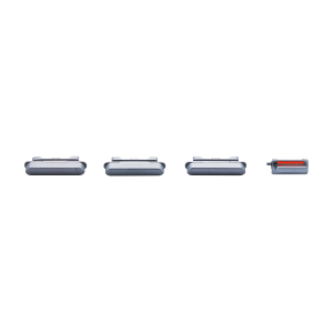 iPhone 12 Rear Case Button Set - Black/Space Gray