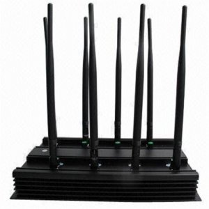 8 Bands Adjustable 3G 4G LTE Phone WiFi Blocker& GPS VHF UHF All Frequency Jammer(USA Version)