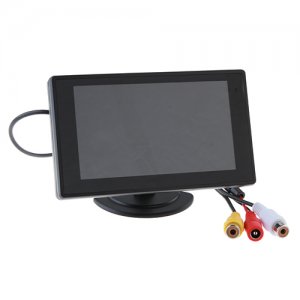 4.3 Flat DVR Car Rearview LCD Monitor for Reverse Backup Camera